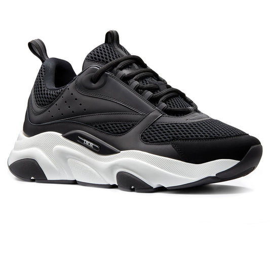Dior B22 Black And White Trainer