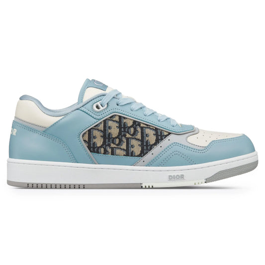 Dior B27 Oblique Light Blue White Low Top Sneaker