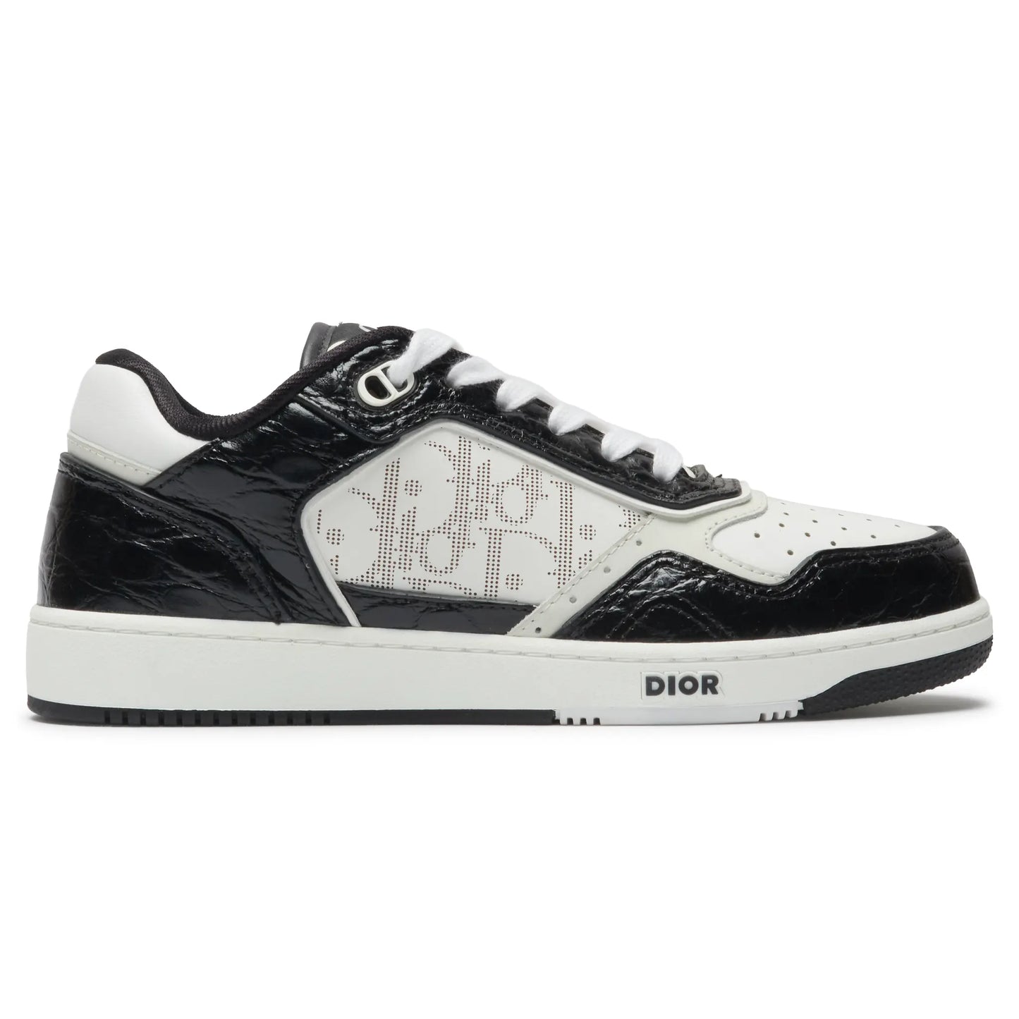 Dior B27 Black White Python Sneaker